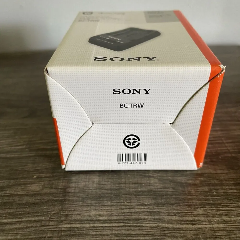Sony BC-TRW USB Battery Charger for NP-FW50 W Series, Black,LED Indicator Tested